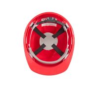 SAFETY HELMET SAFE STEP WITH RACHET SUSPENSION EN-397-2012 CERTIFIED RED 2 CHINA