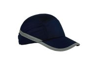 BUMP CAP GOOD QUALITY WITH REFLECTIVE STRIP BLUE CHINA