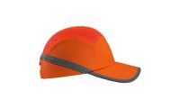 BUMP CAP GOOD QUALITY WITH REFLECTIVE STRIP ORANGE CHINA