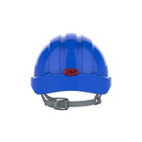 HELMET VENTED JSP EVO2 COMFORT PLUS WITH RATCHET AND 3D ADJUSTMENT HARNESS SYSTEM EN-397 CERTIFIED BLU (3)