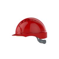 HELMET VENTED JSP EVO2 COMFORT PLUS WITH RATCHET AND 3D ADJUSTMENT HARNESS SYSTEM EN-397 CERTIFIED RED (2)