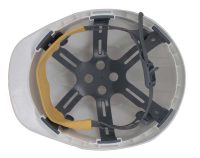 HELMET VENTED JSP EVO2 COMFORT PLUS WITH RATCHET AND 3D ADJUSTMENT HARNESS SYSTEM EN-397 CERTIFIED WHITE UK 1