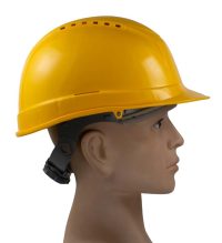 SAFETY HELMET YELLOW SIDE STRYKA UAE