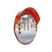 CONVEX REFLECTIVE OUTDOOR MIRROR PLASTIC HOUSING STEEL MOUNTING 100MM CHINA