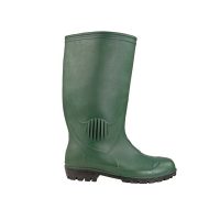 GUMBOOT WITHOUT STEEL TOE GREEN TANZANIA outside