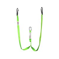SAFE STEP CLYMA ENERGY ABSORBING DOUBLE HOOK LANYARD 1.8 MTR WITH 140.6 KG CAPACITY (CE 1105, EN 35,2002, EN 354 CERTIFIED) CHINA