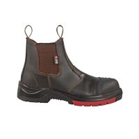SAFETY SHOES SAFE STEP CHELSEA KARBON outside