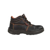 Safety shoes tz leather black outside