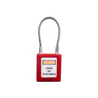 CABLE PADLOCK BD-8441 150MM CABLE LENGTH & 3MM CABLE DIAMETER CHINA front