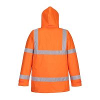 COLD JACKET REFLECTIVE ORANGE BACK