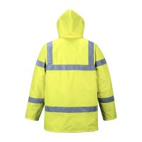 COLD JACKET REFLECTIVE YELLOW BACK