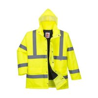 COLD JACKET REFLECTIVE YELLOW FRONT