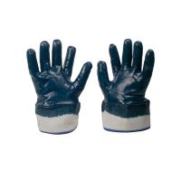 DOUBLE DIPPED BLUE PVC GLOVES 2