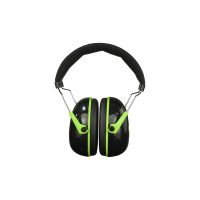EAR MUFFS UVEX K-1 BLACK ADJUSTABLE GREEN EN-352-1 CERTIFIED GERMANY