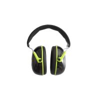 EAR MUFFS UVEX K-1 BLACK ADJUSTABLE GREEN EN-352-1 CERTIFIED GERMANY 3