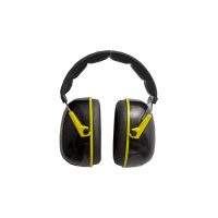 EAR MUFFS UVEX K-2 ADJUSTABLE BLACK YELLOW EN-352-1 CERTIFIED GERMANY 2