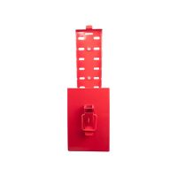 LOCKOUT GROUP LOCK BOX BD-8812 WITH 13 LOCK HOLES 260MM X 103MM X 152MM RED CHINA 3