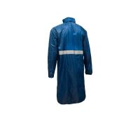 Rain Coat Tyfoon with Reflector Navy Blue back