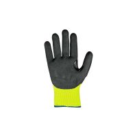 SAFETY GLOVES UVEX HEX ARMOR HELIX 3000 IMPACT EN 388_2016 CERTIFIED HI-VIS 13-GAUGE HPPE AND FIBERGLASS BLEND SHELL GERMANY 2