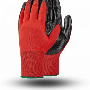 KNITTED GLOVES NITRILE SMOOTH